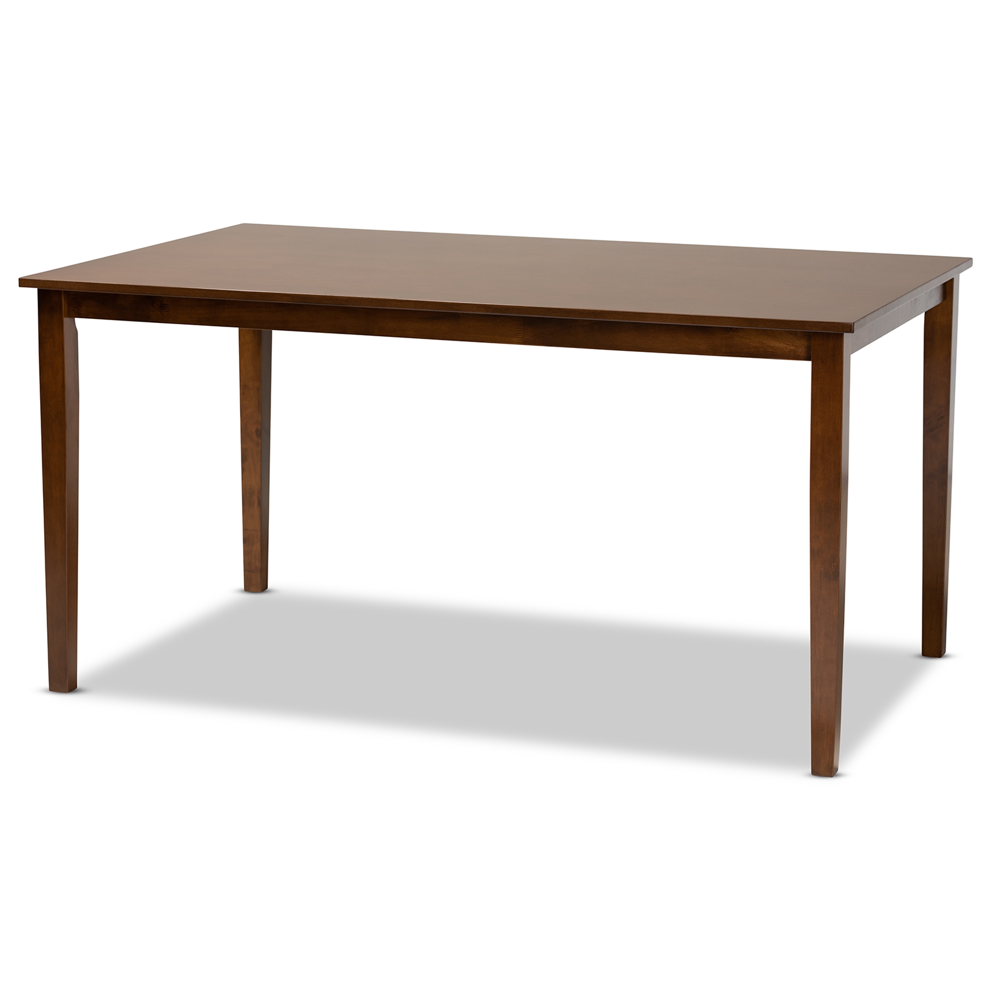 Baxton Studio Eveline Modern and Contemporary Walnut Brown